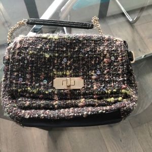 Coach Boucle Chelsea Bag in Green Tweed